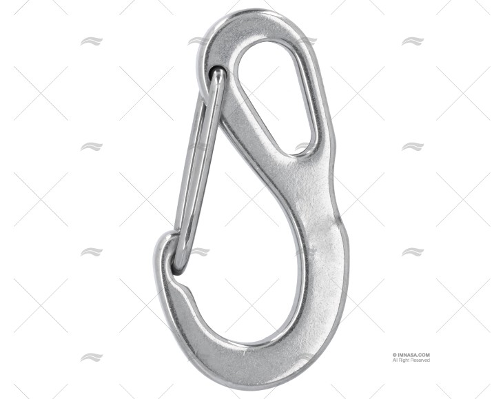 MOSQUETÃO INOX 100x17x14mm