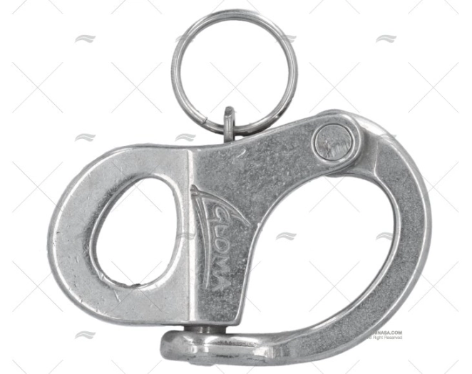 S.S. QUICK RELEASE SNAP SHACKLE 16x10mm