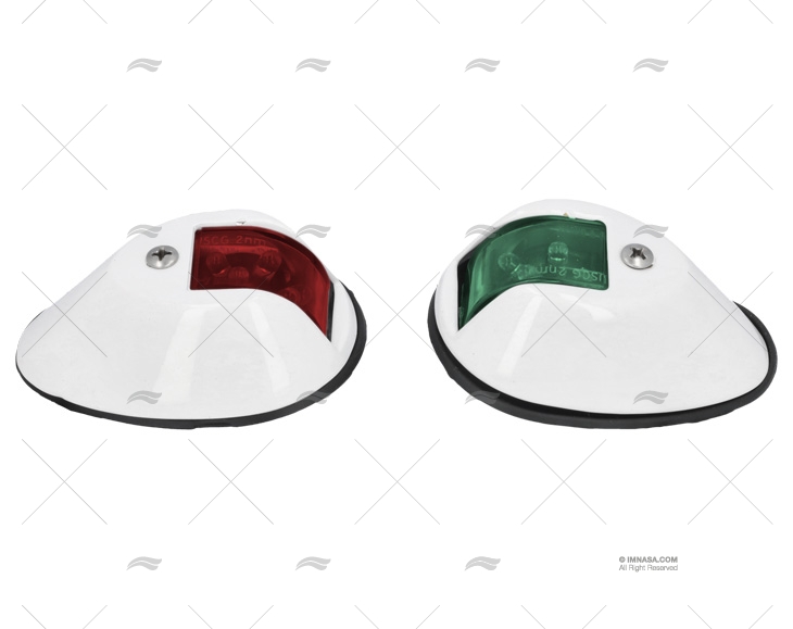 LUCE  PERKO VERTICALE BIANCA LED 12V SET