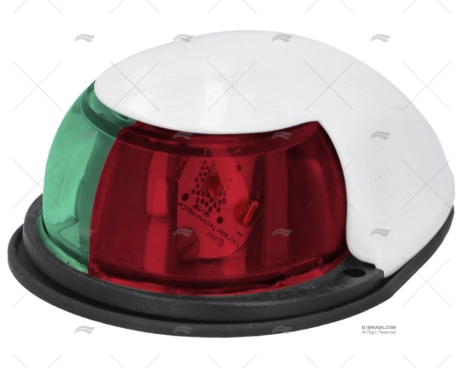 LIGHT PERKO HORIZ. WHITE LED 12V SET