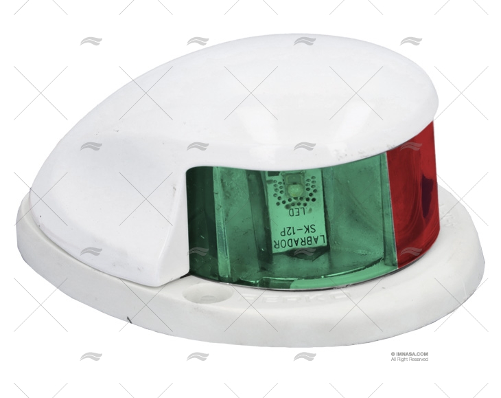 LUCE PERKO BI COLORE ORIZZ. BIANCA LED 12V