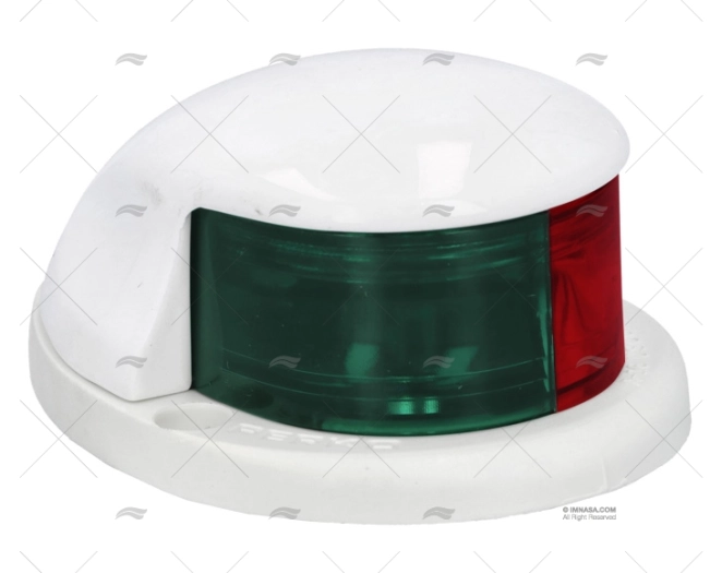 FEU  PERKO BI COLOR HORIZ. BLANC  12V