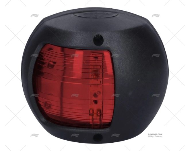 LUZ  PERKO VERTICAL BOMBORDO PRETA LED 12V