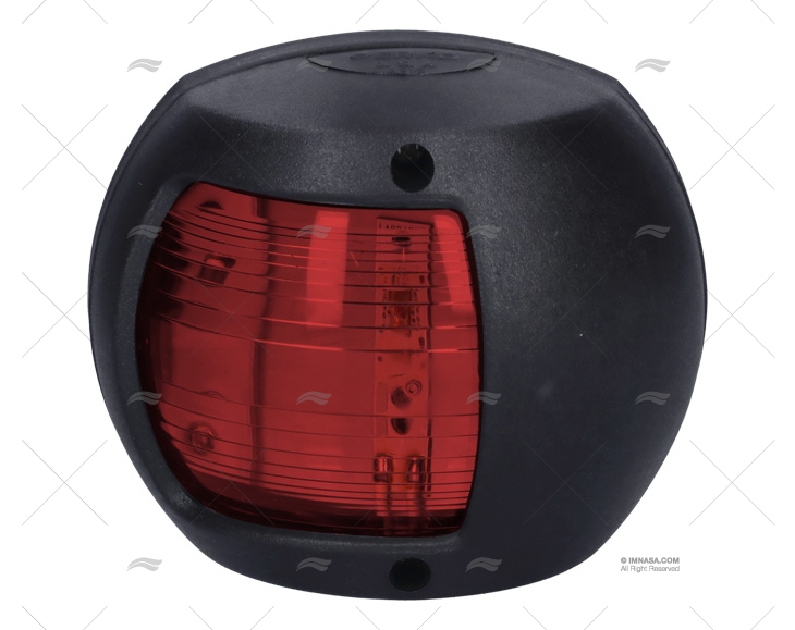 LUZ  PERKO VERTICAL BOMBORDO PRETA LED 12V