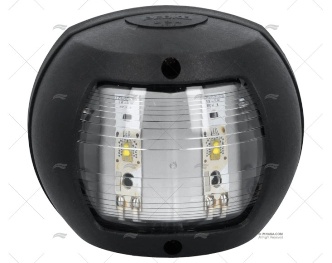 LUZ  PERKO VERTICAL ABRANGÊNCIA PRETA LED 12