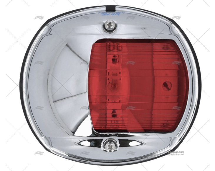 LIGHT PERKO VERTICAL PORT CHROME LED 12