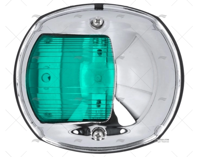 LIGHT PERKO VERTICAL STARBOARD CHROME L PERKO