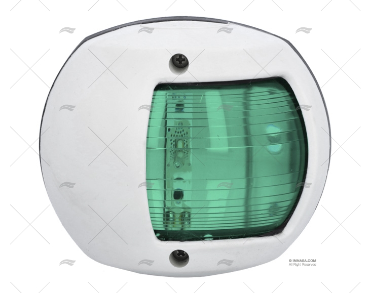 FEU  PERKO VERTICAL TRIBORD BLANC LED 12 PERKO