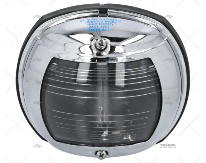 LUZ  PERKO VERTICAL ALCANCE CROMADA  12V