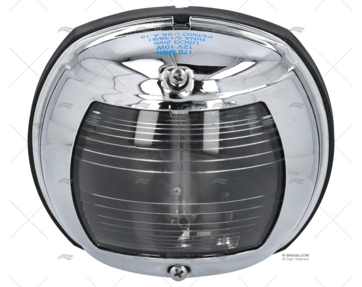 LUZ  PERKO VERTICAL ALCANCE CROMADA  12V PERKO