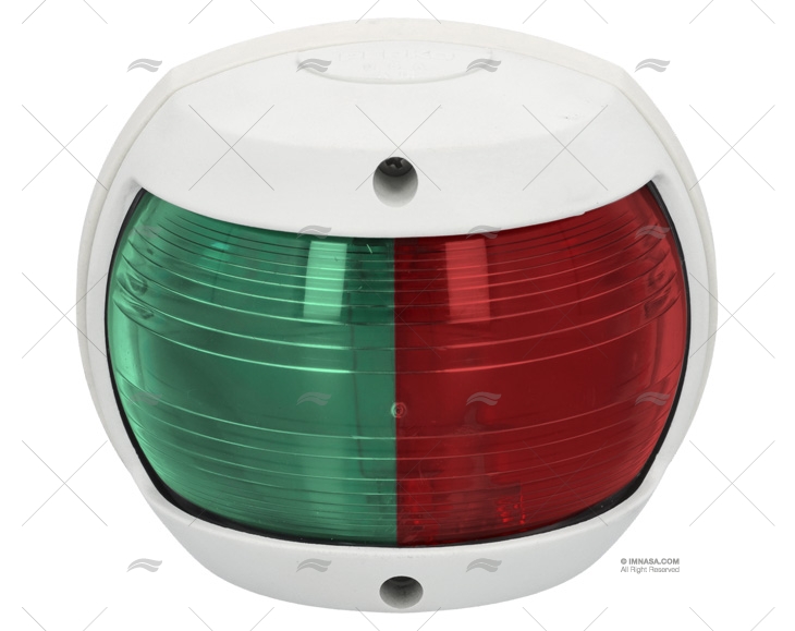 FEU  PERKO BI COLOR VERTICAL BLANC  12V