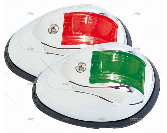 LUZ PERKO VERTICAL CROMADA ZINCO 12V JGO PERKO