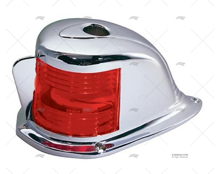 LUZ PERKO HORIZ. BI COLOR  CROMADO ZINC PERKO