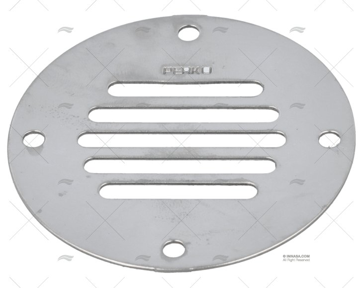 GRILLE FERMETURE VENTILATION PERKO CHROM PERKO