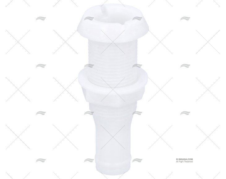 PASACASCO PARA TUBO 3/4 BLANCO PERKO
