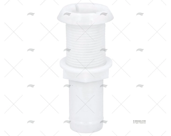 PASSASCAFO PER TUBO 1-1/8 BIANCO PERKO