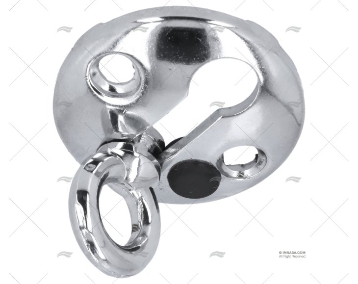 SUPPORTO PARABORDO PERKO ZINCATO CROMATO 3/8