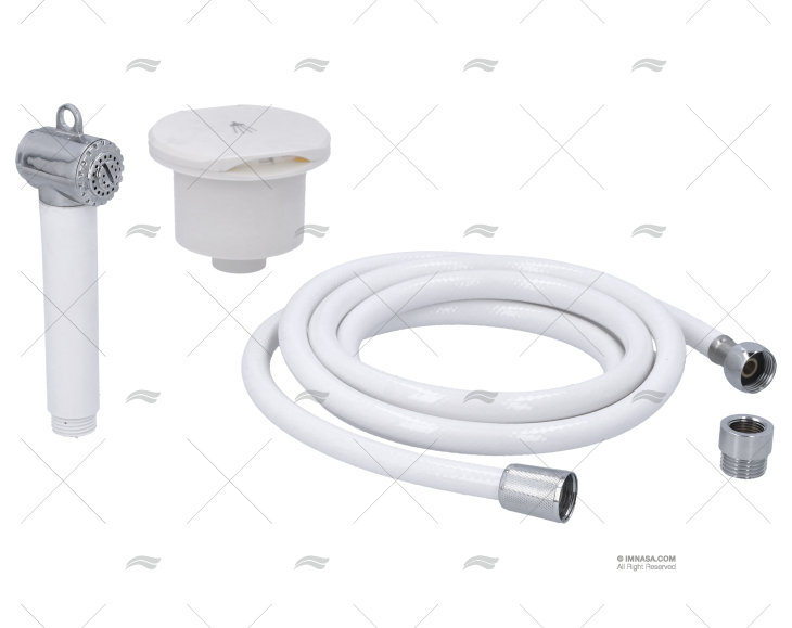 CASSETTO DOCCIA 2,50m BIANCO IMNASA