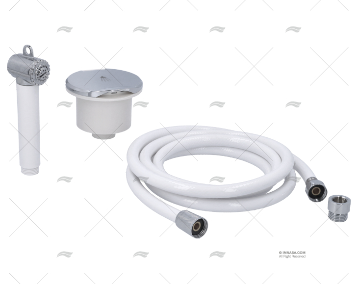 CASSETTO DOCCIA 2,50m CROMATO IMNASA