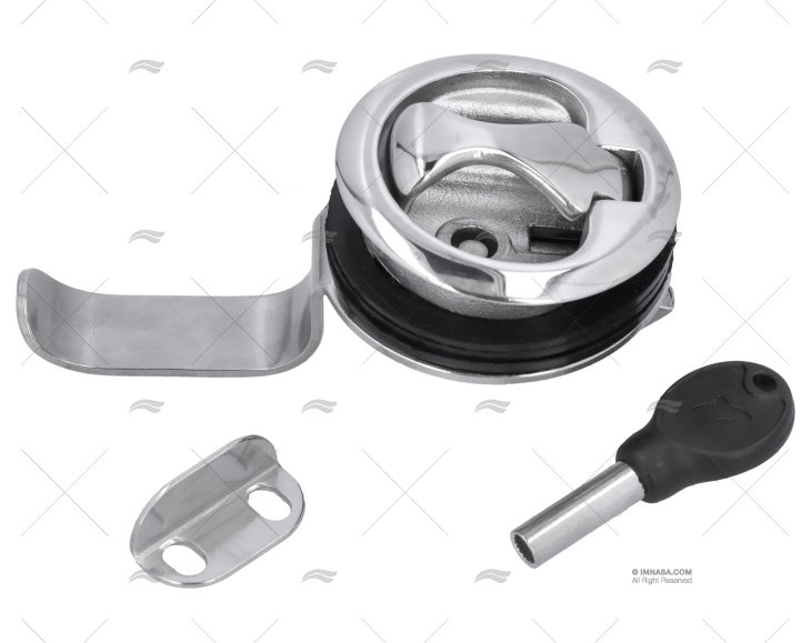 CHIUSURA MANIGLIA SEMPLICE 51mm INOX 316 MARINE TOWN