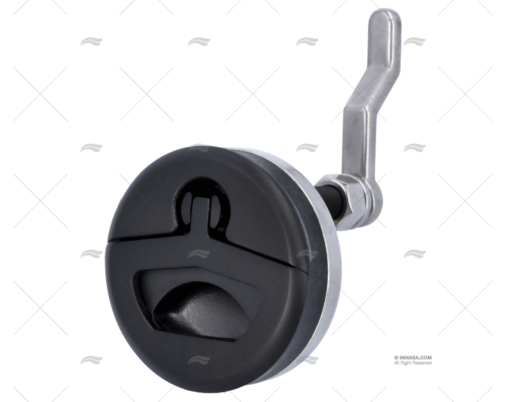 CHIUSURA BOCCAPORTO S/CHIAVE INOX 316 NERO M MARINE TOWN