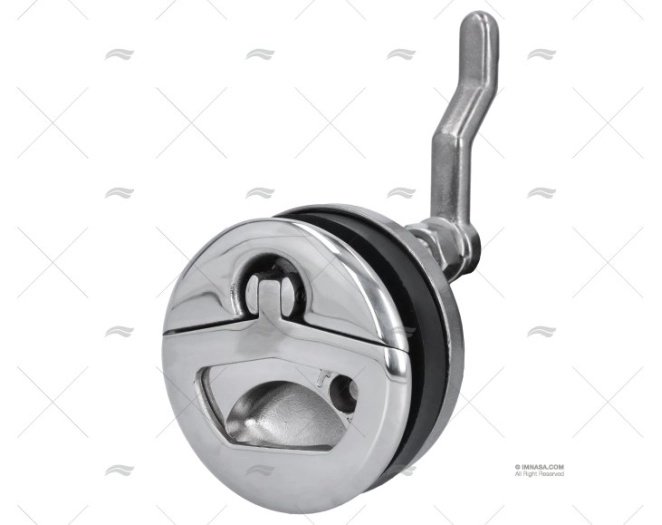 CHIUSURA BOCCAPORTO CON CHIAVE INOX MARINE TOWN