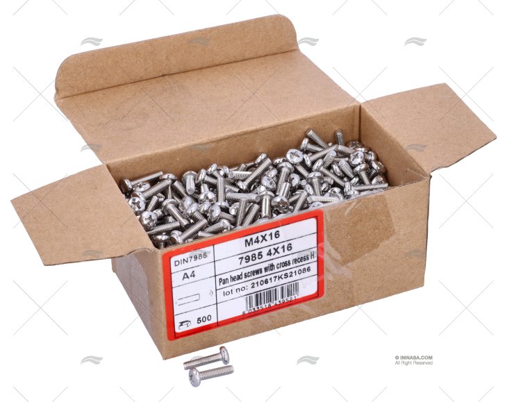 VITE DIN7985 A4 4x16 (500)