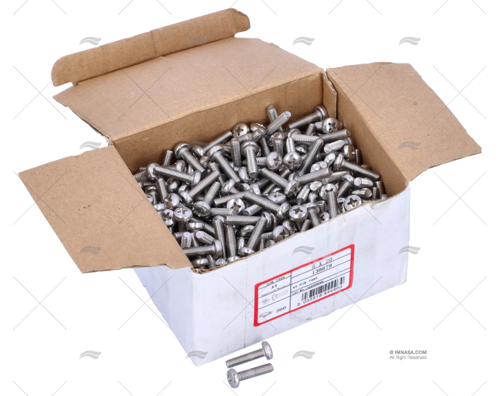 VITE DIN7985 A4 5x20 (500)