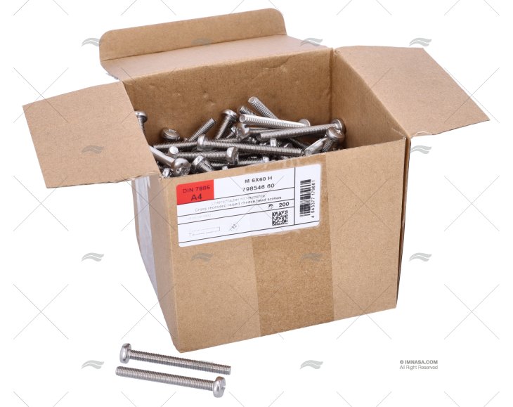 VIS DIN7985 A4 6x60 (200)