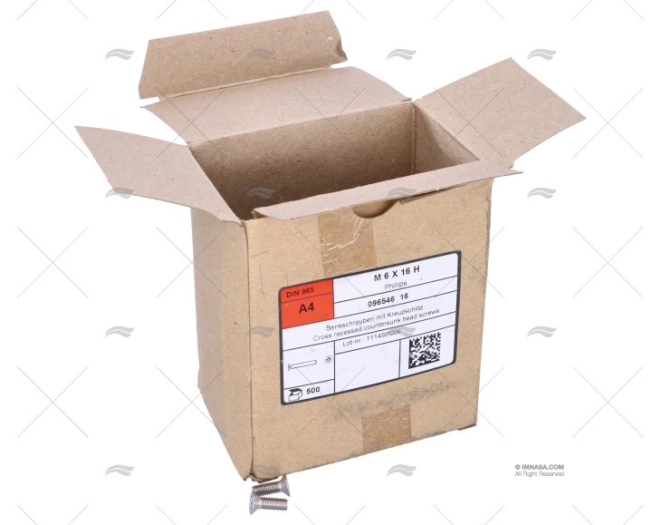 VITE DIN965 A4 6x16 (500)
