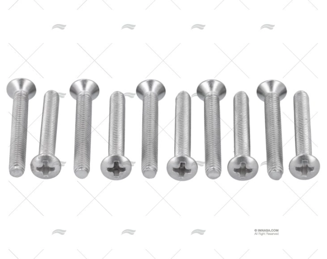 BOLT DIN966 A4 4x30 (10)