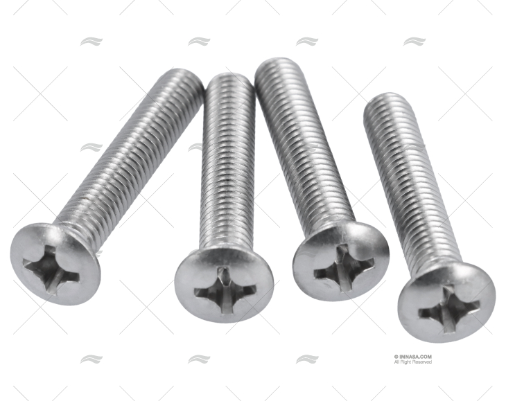 OVAL HEAD SCREW DIN966 A4 6X35