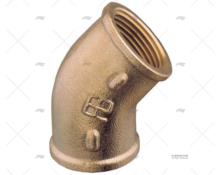 GOMITO H-H 45º 3/8"  GUIDI