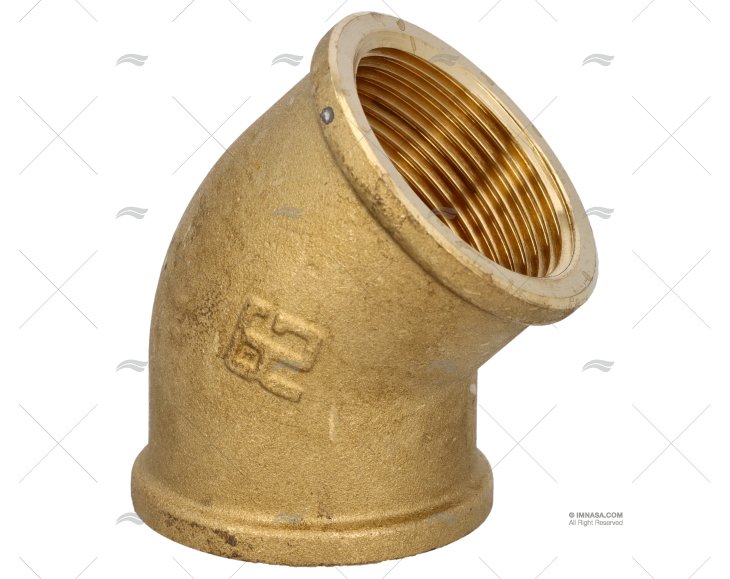 COUDE F-F 45º 1"1/4 GUIDI