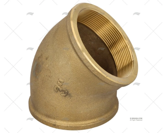 CODO H-H 45º 3"    GUIDI