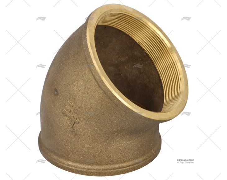 CODO H-H 45º 4"    GUIDI