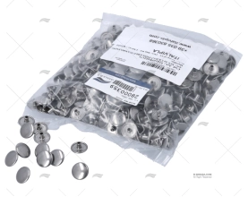 BOTÃO DE PRESSÃO INOX (500U) ITALVIPLA