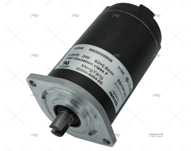MOTORE BS 24V  800W  ASSE LUNGO BESENZONI