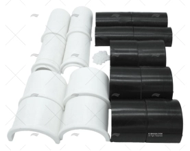 CASQUILHO NYLON BRANCO PI 383/358/483 BESENZONI