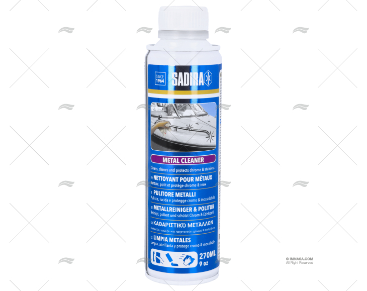 LIMPA METAIS POLIMENTO 270ml SADIRA
