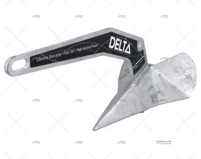 ÂNCORA DELTA  4 kg GALVANIZADO LEWMAR