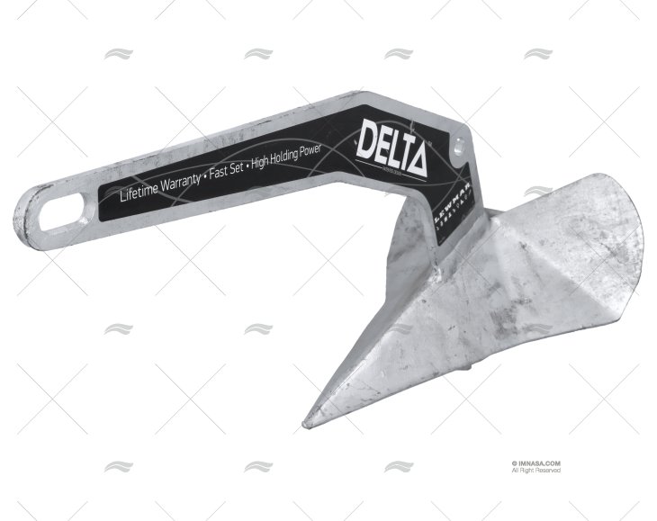 ANCORA DELTA  4 kg ZINCATO LEWMAR