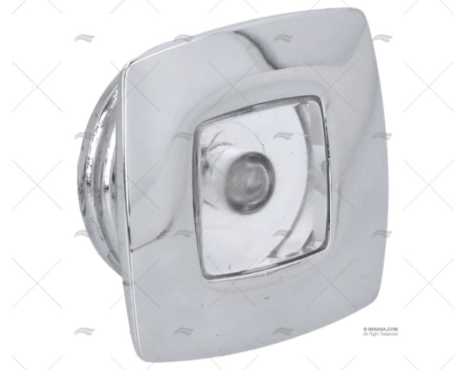 LUZ DE CORTESIA CIRCINUS CROMADA LED BRANCO FORESTI SUARDI