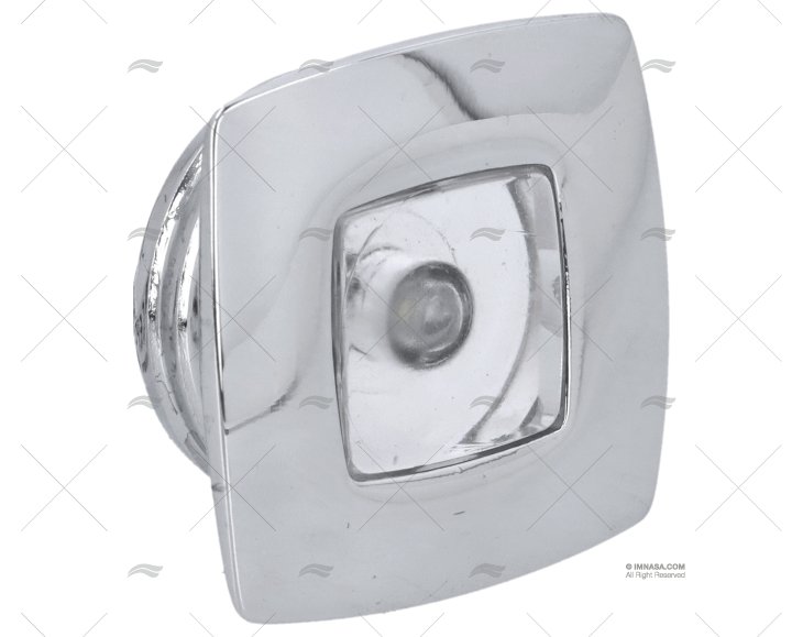 LUZ DE CORTESIA CIRCINUS CROMADA LED BRANCO FORESTI SUARDI
