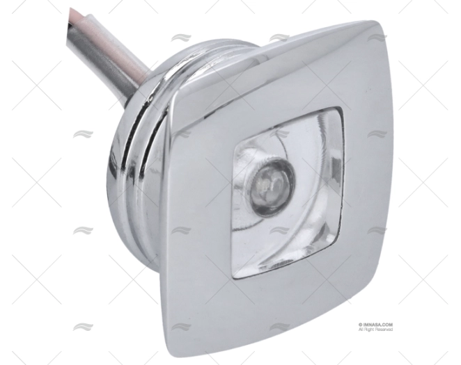 FLUSH MOUNT LIGHT CIRCINUS CHROM BLUE FORESTI SUARDI