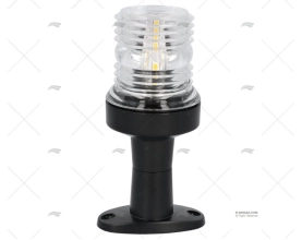 BLACK ALL ROUND LED LIGHT 54mm W/SUPPORT