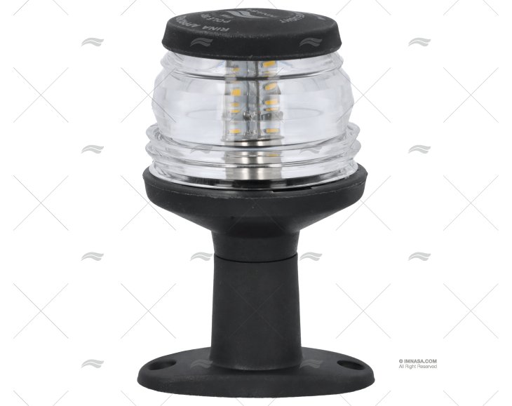 ALL ROUND LIGHT W/BASE 12V BLACK