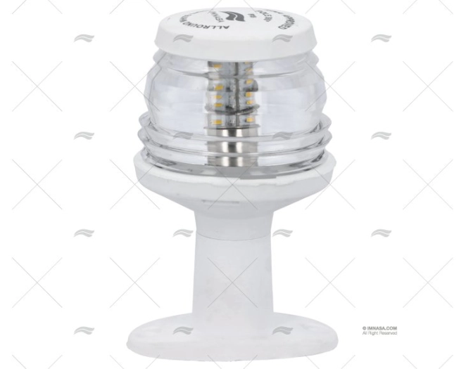 LUCE TUTTO ORIZZONTE C/BASE 12V BIANCA
