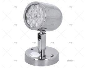 LUZ LEITURA SUPERFÍCIE INOX LED