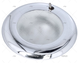 LUCE LED 77mm CROMATA C/INTERRUTTORE